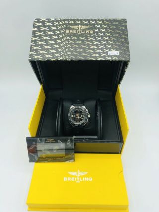 Breitling Airwolf Raven Stainless Steel Watch A78364/b911