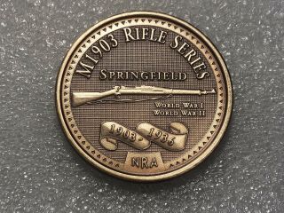 Nra - M1903 Rifle Series - Springfield - Collectors Medal