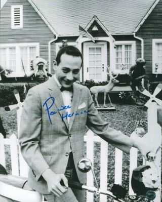 Pee Wee Herman Paul Reubens Signed 8x10 Photo With