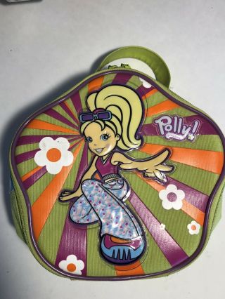 Polly Pocket Zippered Carrying Bag Storage Case For Dolls Accessories Tara 2003