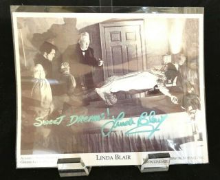 The Exorcist Linda Blair Autographed " Sweet Dreams " Authentic 8 X 10 Photo
