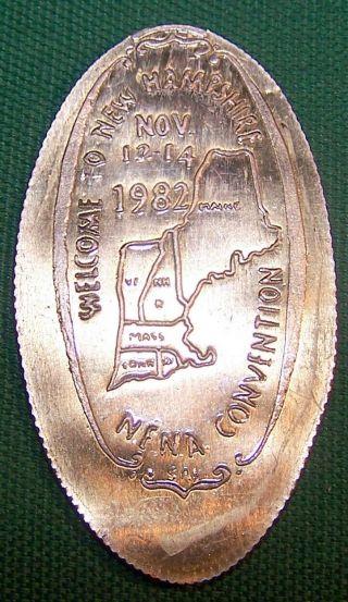 Kir - 170: Vintage Elongated Sba Dollar: Nena Conference - Hampshire 1982