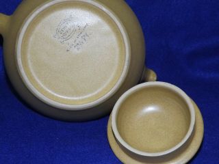 Vintage Denby Langley Ode Teapot Stoneware Made In England 2