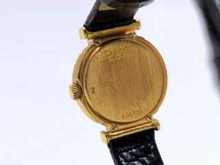 Vintage Piaget Polo - 8243 - 18K Yellow Gold Women ' s Watch 4