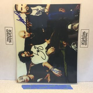 System Of A Down Signed Autographed 8x10 Photo Signed By All 4