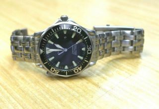 Omega Seamaster Professional 300m 41mm Ss Quartz Watch
