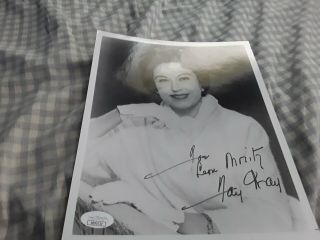 Fay Wray Signed 8×10 Photo Jsa/coa