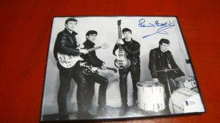 Pete Best Signed Autographed 8x10 Photo The Beatles Drummer Beckett Bas
