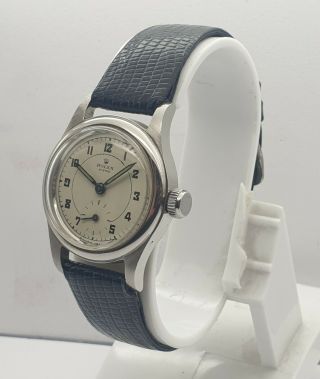 Vintage Rolex Oyster Bubbleback 4220 Military Mens Wrist Watch
