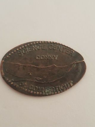 Science Center Of Connecticut Conny Pressed Penny Elongated Smashed R