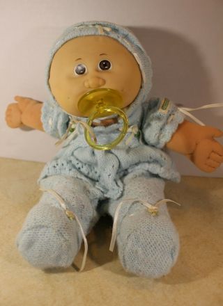 Vintage Cabbage Patch Preemie Doll 1985 Beanbag Body Pacifier Measles