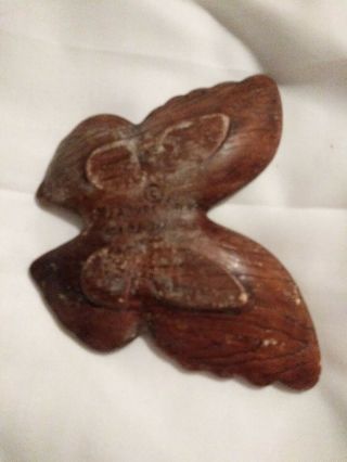 Vintage Treasure Craft California Pottery Butterfly Trinket Candy Dish Ashtray 2