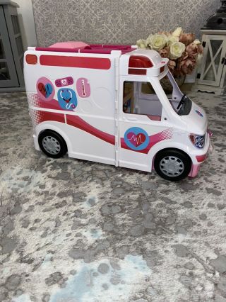 Barbie Care Clinic Ambulance Vehicle