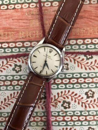 Rolex Oyster Speedking Gents Wristwatch 1958 (ref 6420)