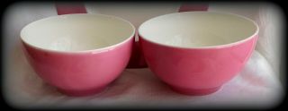 Set 2 Villeroy & Boch Wonderful World Pink Salad Cereal Rice Bowl