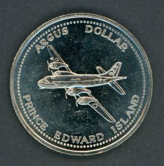 1984 Summerside Prince Edward Island Pei Trade Dollar Token Argus Fc
