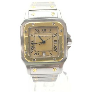 Cartier Watch 187901 Santos Galbee Yg Bezel X Ss 1602153