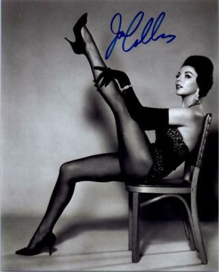 Joan Collins Signed 8x10 Photo Picture Autographed And