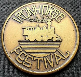 1981 Cass County Indiana Trade Dollar Token - Ironhorse Festival