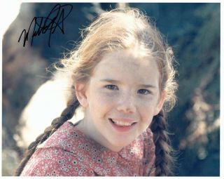 Melissa Gilbert Signed Little House On The Prairie 8x10 W/ Cutest Closeup