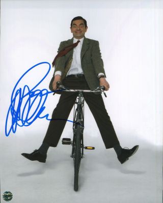 Rowan Atkinson Signed Photo Actor Comedian Writer Never Say Never Again