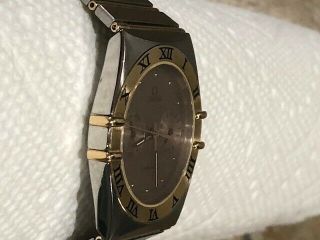 Omega Constellation Chronometer Day Date 18K Gold Mens/Unisex Quartz Watch 2