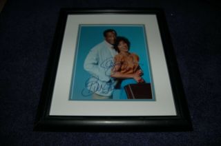 Cosby Show - Bill Cosby And Phylicia Rashad Signed 8x10 Photo Framed W/