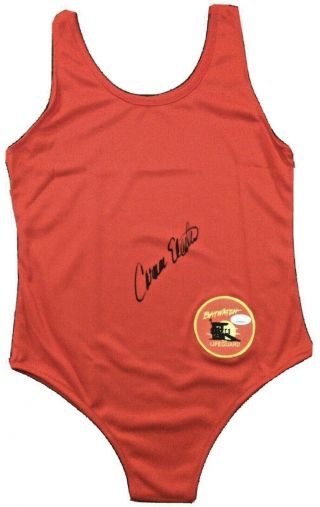 Jsa Certified Authentic Signed Carmen Electra Baywatch Autographed Swimsuit