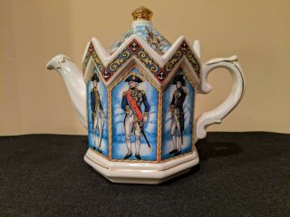 Vintage James Sadler Vice Admiral Lord Nelson English Teapot Made England