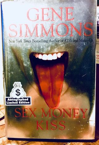 Gene Simmons - Sex Money Kiss - Autographed Book - 2003