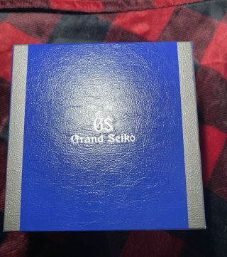 Grand Seiko Sbgx265 Blue Dial Quartz Movement Men 