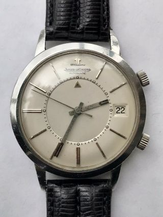 Jaeger - Lecoultre Automatic Memovox Vintage Watch Steel E 855 E855