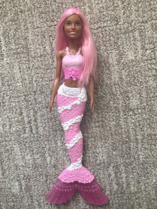 Barbie Dreamtopia Aa Mermaid Doll - Rainbow Cove - Pink Hair