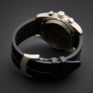 Porsche Design Chronograph Automatic Rubber Strap Watch 6010.  1090.  01052 5