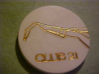 Club 21 Transit Token Limo Ride Pw 31 Mm Gold Letters S - 3