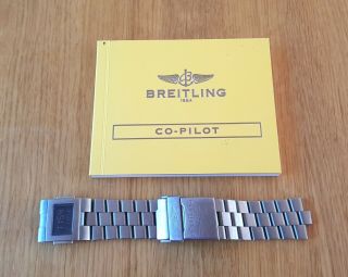 Breitling Professional Titanium Ii Bracelet,  Co - Pilot Utc Module For Aerospace