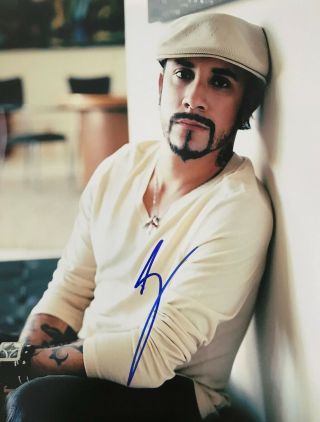 Aj Mclean Backstreet Boys Signed 8x10 Autographed Photo E5