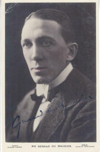 Gerald Du Maurier - Autographed Photo