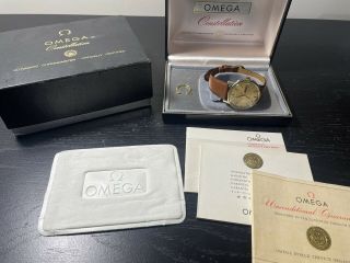 Vintage Omega Constellation (box And Papers)