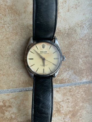 Vintage Rolex Air King Oyster Perpetual Stainless Steel Case,  Dial,  & Hands 2