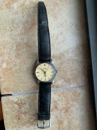 Vintage Rolex Air King Oyster Perpetual Stainless Steel Case,  Dial,  & Hands 3
