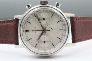Vintage Zenith Chronograph Cal.  146 - Dp Stainless Steel Mens Wristwatch