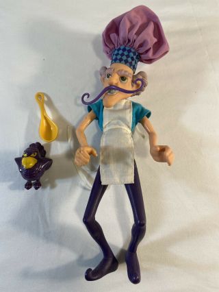 Vintage Strawberry Shortcake Purple Pieman & Pet Doll Villain 1980 