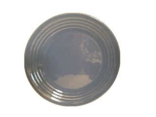 Bauer Pottery Ring Ware Royal Blue Chop Plate 12 1/2 