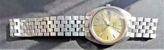 Gents SS Omega Constellation Chronometer c1021 Day Date Bracelet Watch Serviced 6
