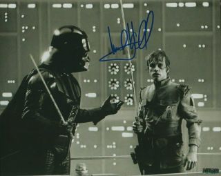 Mark Hamill Star Wars Luke Skywalker Actor Signed 8x10 Photo With