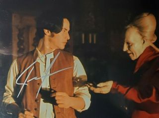 Keanu Reeves Hand Signed 8x10 Photo W/ Holo Dracula