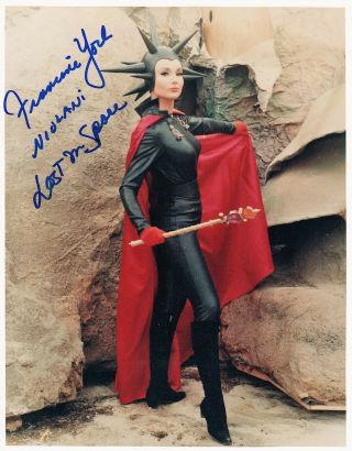 Official Website Francine York Lost In Space 8x10 Autographed Signed Photo