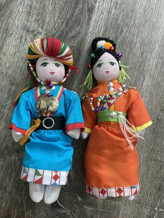 Dolls From Around The World Set Of 2