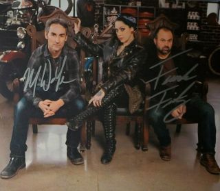 Mike & Frank Hand Signed 8x10 Photo W/ Holo American Pickers